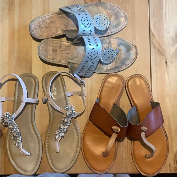 Sam & Libby Shoes - Summer sandal bundle size 9